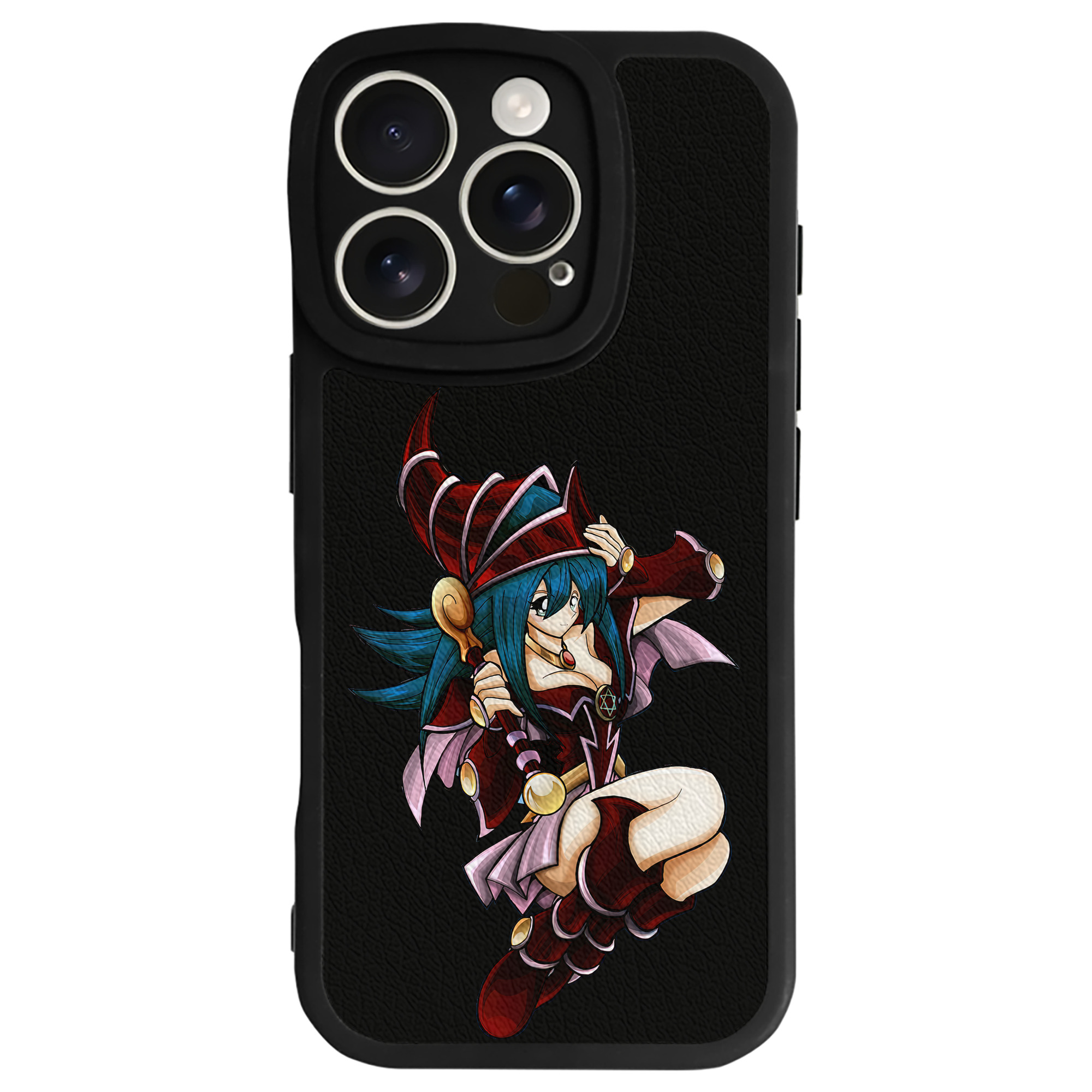 遊☆戯☆王 Yu-Gi-Oh! 【iPhone 16シリーズ対応】シリコンスマホケース（レザー調） 材質：シリコン
